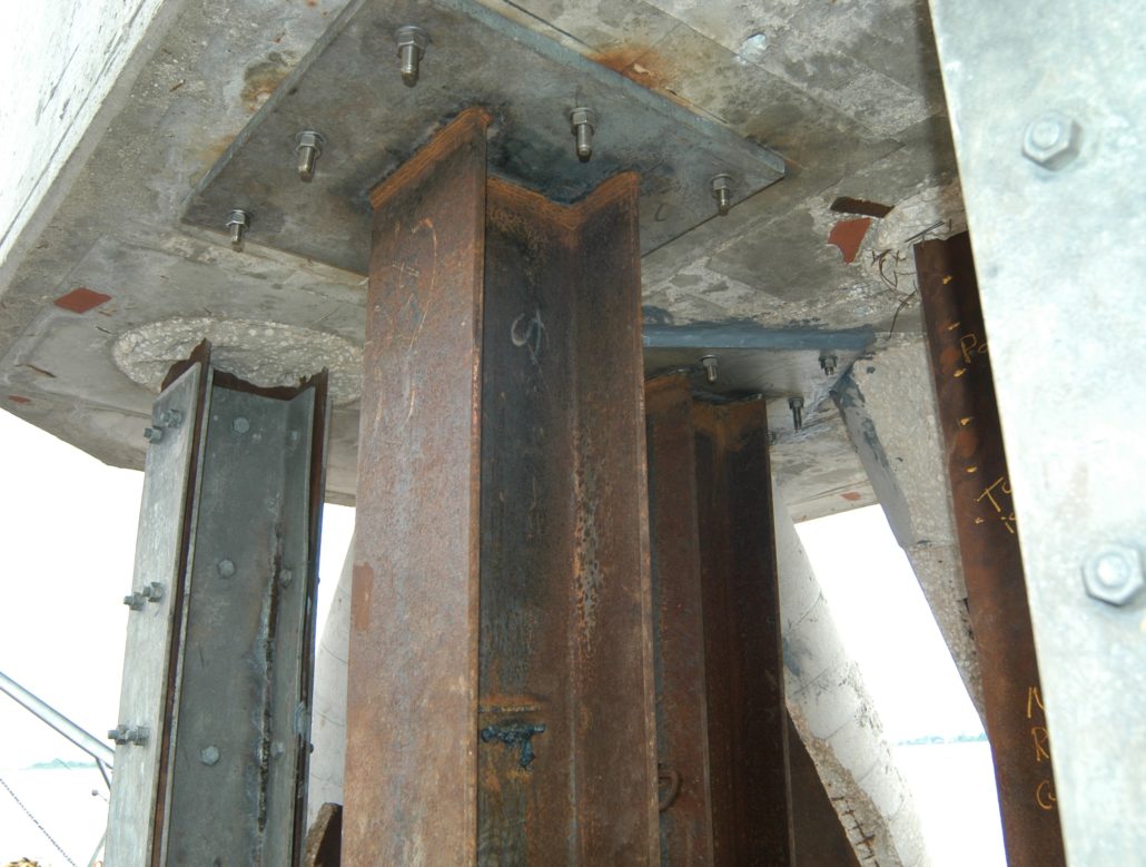 Inland Piling Repair Hpile_Bent plate