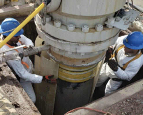 MADCON Services Strengthening-Conductors Well Casings Project