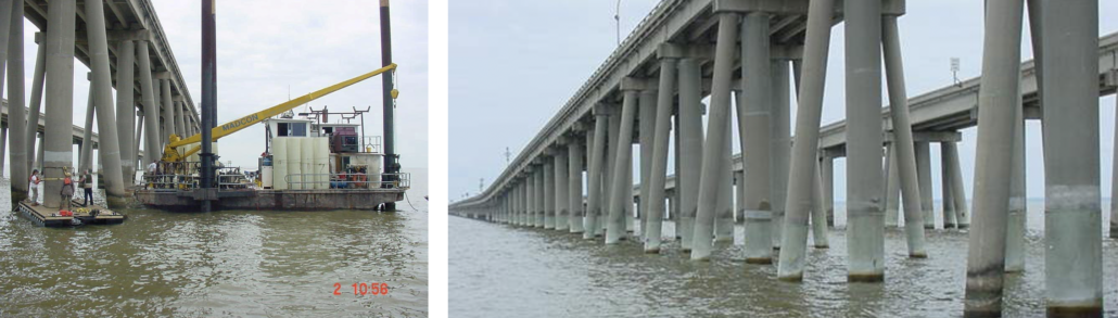 Lake Pontchartrain Causeway – World’s Longest Bridge over Water-Concrete Repair Lake Pontchartrain Causeway – World’s Longest Bridge over Water-Concrete Repair