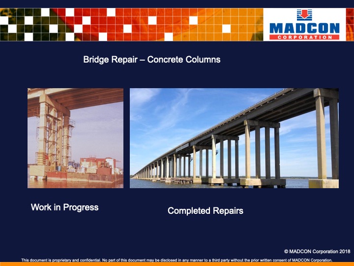 Bridge Repair – Concrete Columns