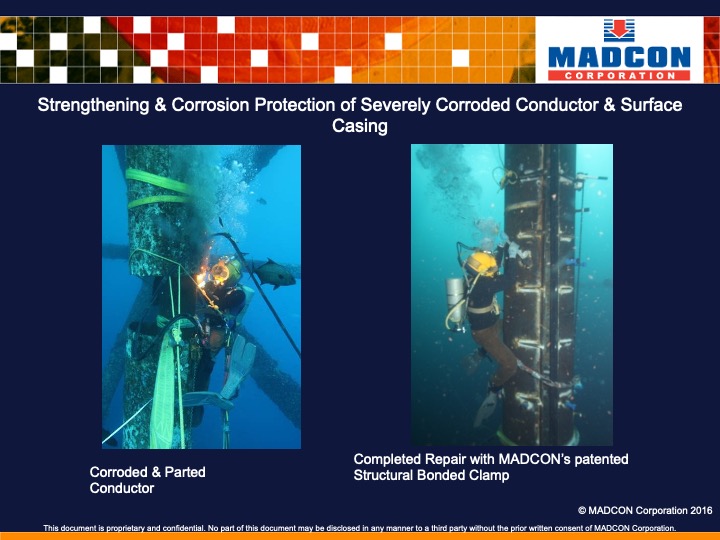 MADCON's patented structural bond clamp