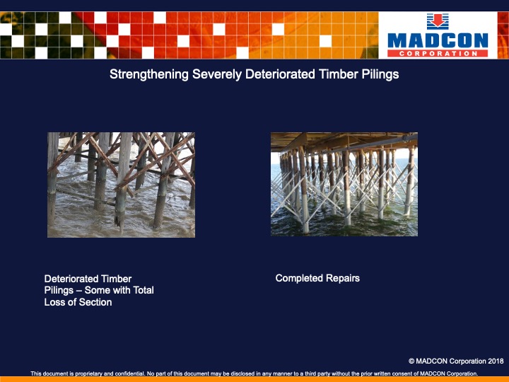 Strengtening of timber pilings