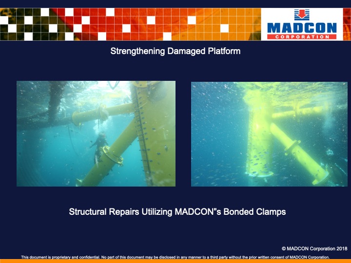 Strengthening Damaged Platform