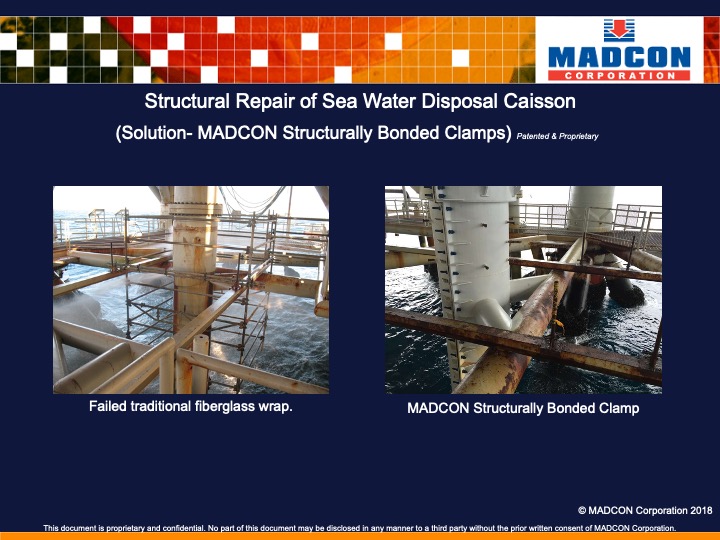 Structural Repair of Seawater Disposal Caisson